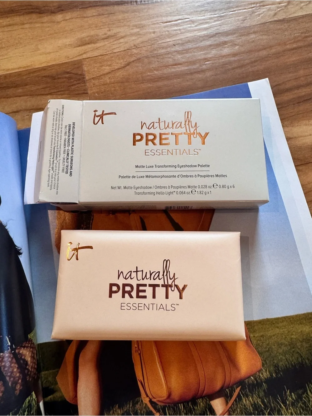 IT Cosmetics Naturally Pretty Essentials Matte Eyeshadow Palette New in Box